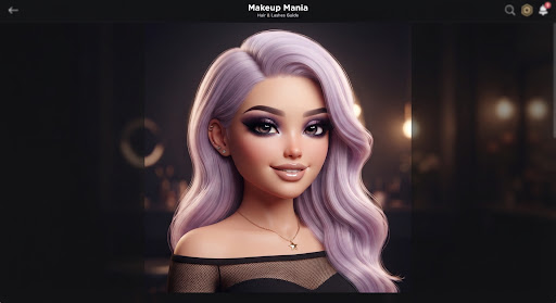 Hair and lashes framing reference