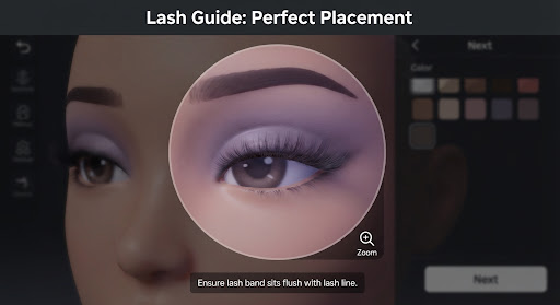 Corrected lash alignment reference